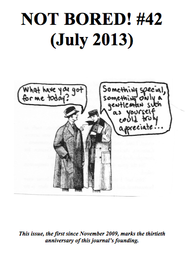 NOT BORED! #42 (July 2013)